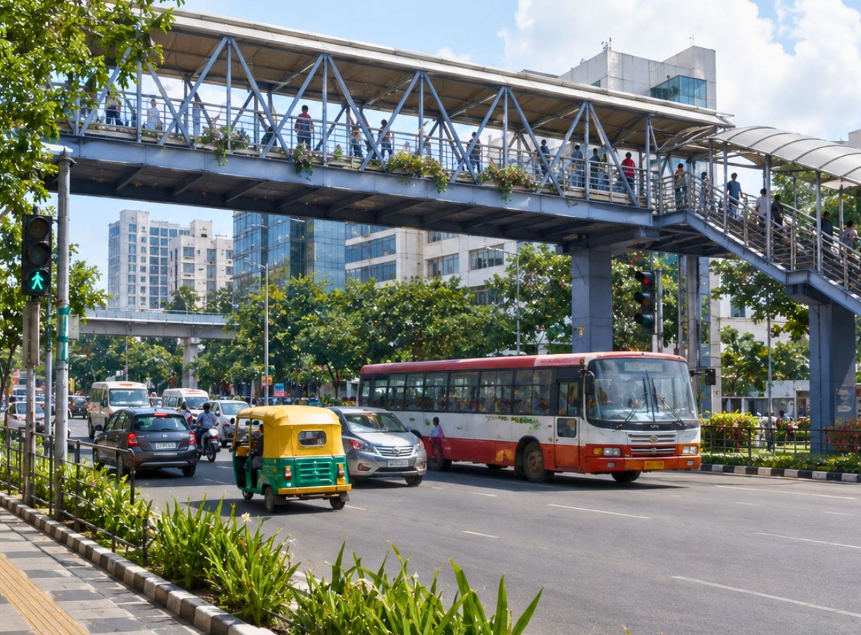 Bengaluru Plans Junction Upgrades and Skywalk Network Expansion 