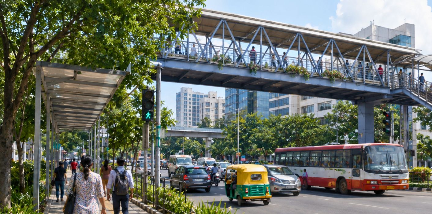 Bengaluru Plans Junction Upgrades and Skywalk Network Expansion 