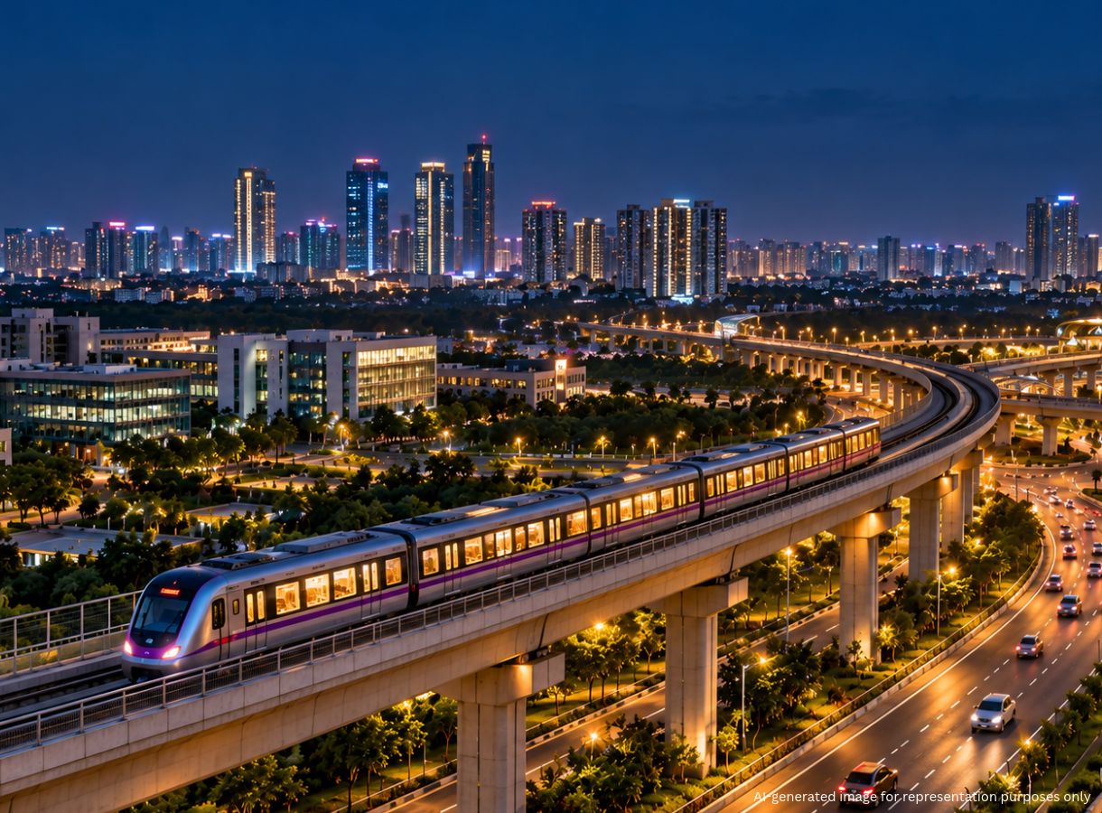 Bengaluru Metropolitan Region: New Townships and Transit Plans
